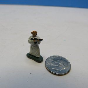 VTG Micro Machine Princess Leia Figurine Holding Blaster.
